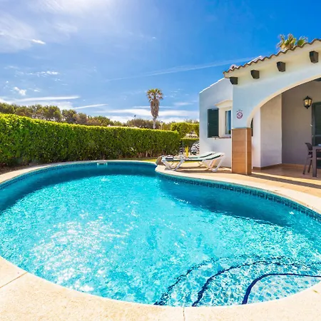 Juana Large Private Pool Ac Wifi Villa Cala'N Bosch (Menorca)